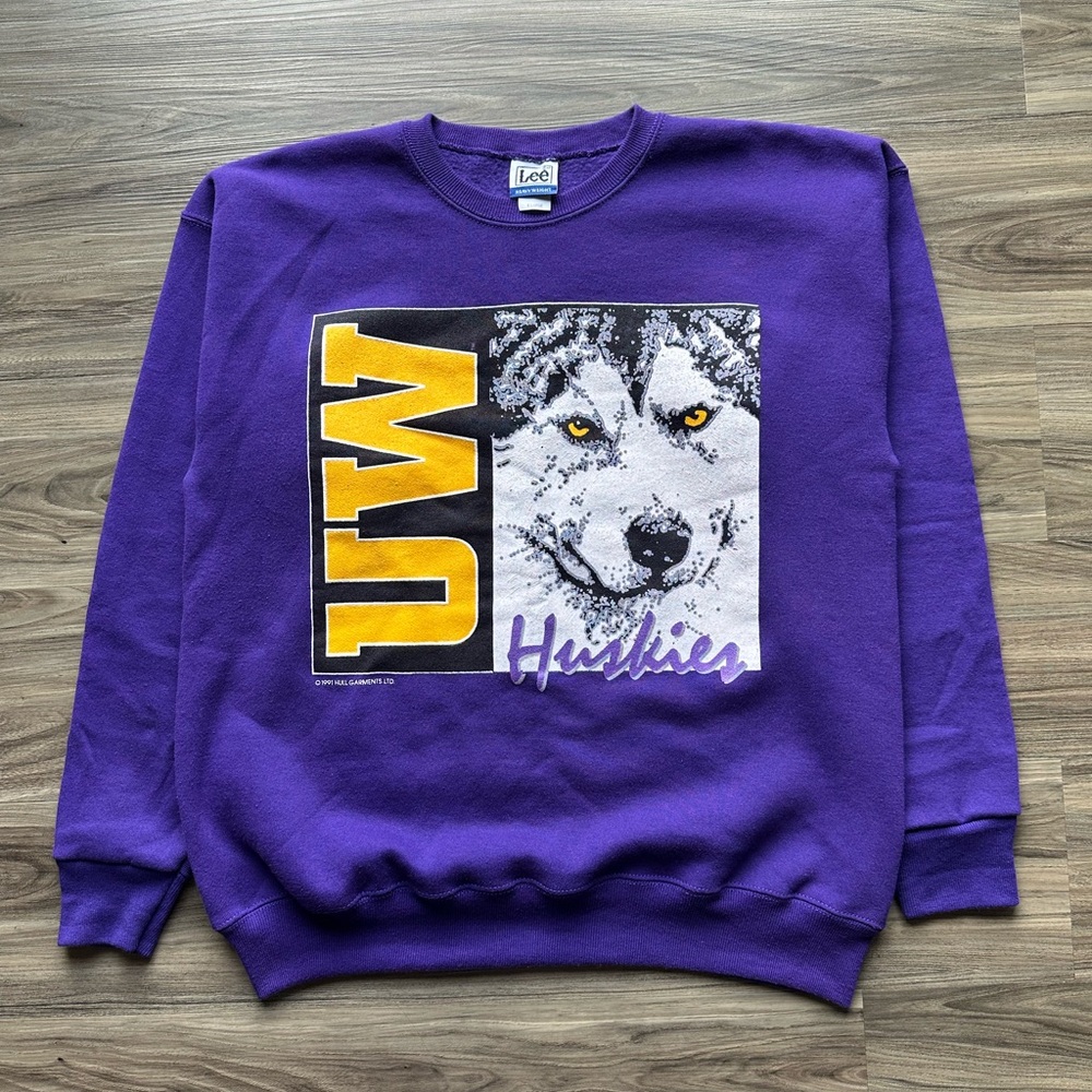 Vintage 1991 Washington Huskies Sweatshirt